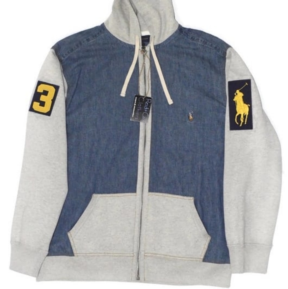 Custom Polo Trucker Style Jacket